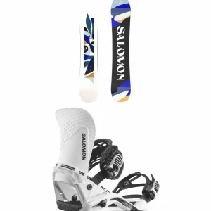 Salomon Rumble Fish Snowboard + Hologram Snowboard Bindings - Women's 2025