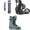 Salomon Rumble Fish Snowboard + Mirage Snowboard Bindings + Ivy BOA SJ Snowboard Boots - Women's 2025