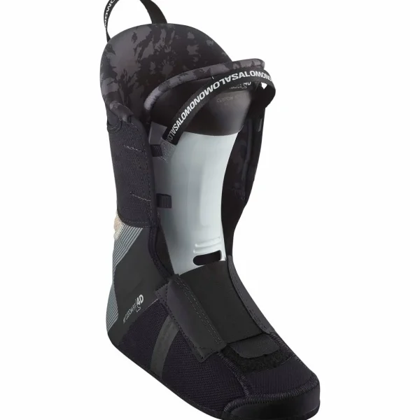 Salomon Shift Alpha BOA 130 Alpine Touring Ski Boots + QST Carbon S3 Ski Poles 2025