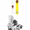 Salomon Sleepwalker Snowboard + Hologram Snowboard Bindings 2025