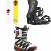 Salomon Sleepwalker Snowboard + District Snowboard Bindings + X Approach Lace SJ Boa Snowboard Boots 2025