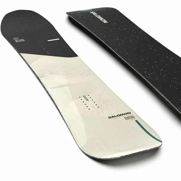 Salomon Super 8 Snowboard + Highlander Snowboard Bindings 2025