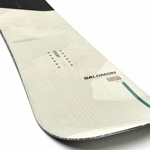 Salomon Super 8 Snowboard + Highlander Snowboard Bindings 2025