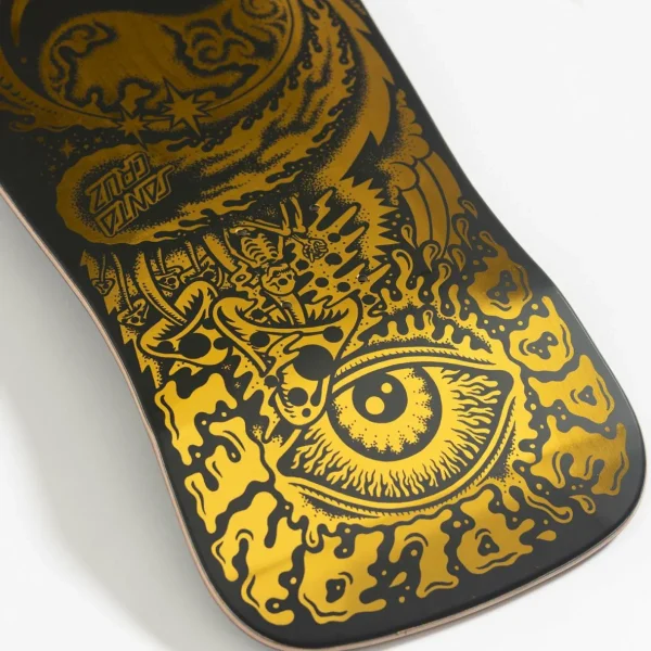 Santa Cruz Skateboards Winkowski Dope Planet Shaped 10.34 Skateboard Deck