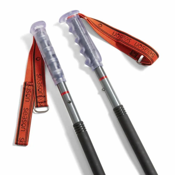 Season Multi-Tool Adjustable Ski Poles 2025