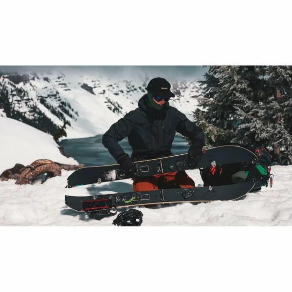 Season Pass Splitboard + Karakoram Ultra Ranger + Split Interface Splitboard Bindings 2025