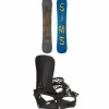 Sims Distortion Snowboard + Season Universal Snowboard Bindings 2025
