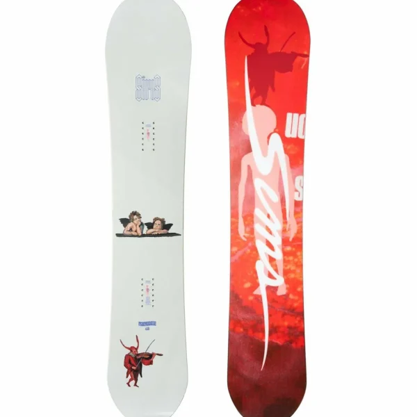 Sims Macrodose Snowboard + Union Ultra Snowboard Bindings 2025