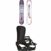 Sims Nub Snowboard + Season Universal Snowboard Bindings