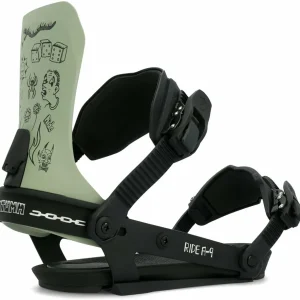 Sims Solo Snowboard + Ride x Autumn A-9 Snowboard Bindings 2024