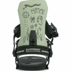 Sims Solo Snowboard + Ride x Autumn A-9 Snowboard Bindings 2024