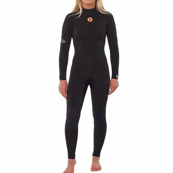 Sisstrevolution 3/2 7 Seas Back Zip Wetsuit - Women's