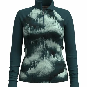 Women Smartwool Classic Thermal Merino Base Layer 1/4 Zip Top - Women's