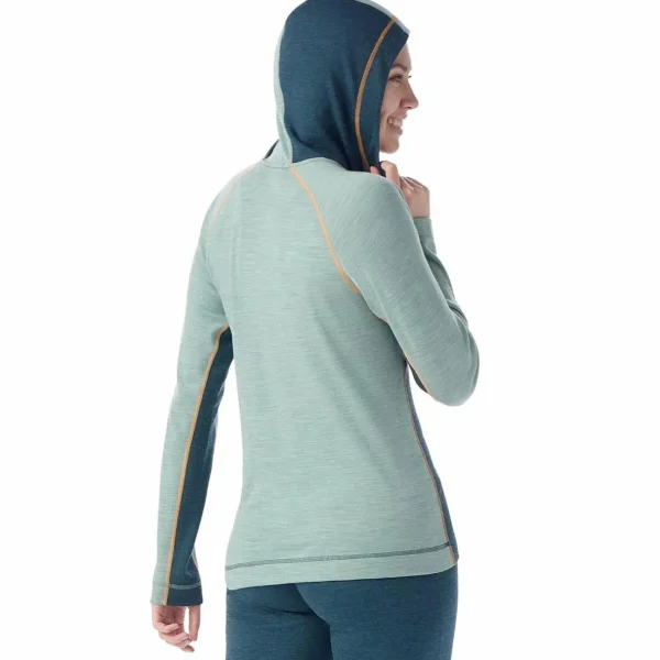 Women Smartwool Classic Thermal Merino Base Layer 1/2 Zip Hoodie - Women's