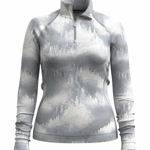 Women Smartwool Classic Thermal Merino Base Layer 1/4 Zip Top - Women's