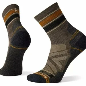Smartwool Hike Light Cushion Striped Mid Crew Socks - Men's