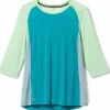 Women Smartwool Ultralite Mountain Bike 3/4 Sleeve Tee - Women's