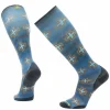 Smartwool Zero Cushion Paths Crossed Print OTC Socks