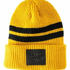 Women Spacecraft Striped Index Beanie