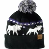 Women Spacecraft Wild Pom Beanie