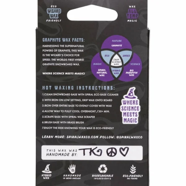 Spiral Wax Co. Dark Wizard Graphite Wax