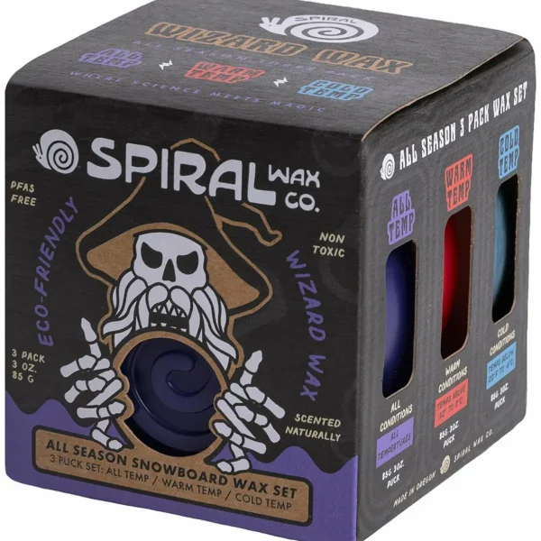 Spiral Wax Co. Wizard 3 Pack Warm/All/Cold Wax