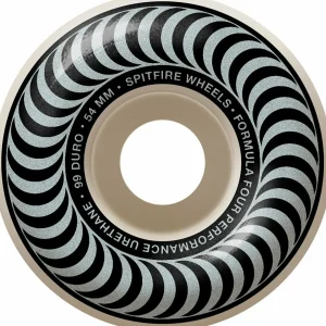 Spitfire Formula Four 99d Classics Skateboard Wheels + Cheapshots Bearings