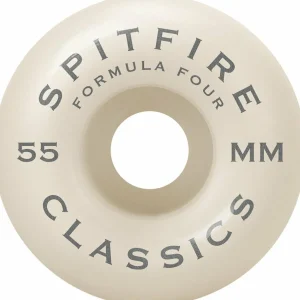 Spitfire Formula Four 99d Classics Skateboard Wheels + Cheapshots Bearings