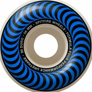 Spitfire Formula Four 99d Classics Skateboard Wheels + Cheapshots Bearings