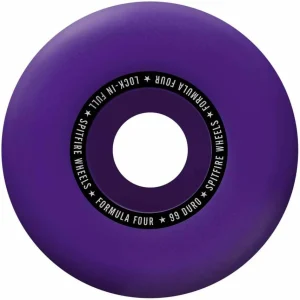Spitfire Formula Four 99d Purple Lock In Full Skateboard Wheels