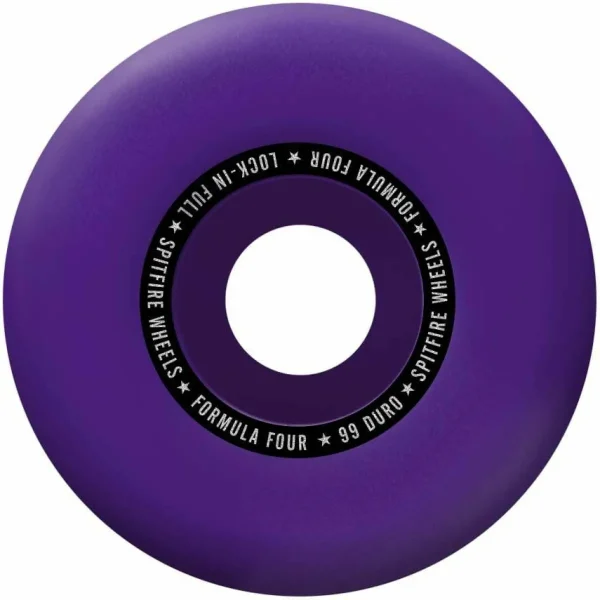 Spitfire Formula Four 99d Purple Lock In Full Skateboard Wheels