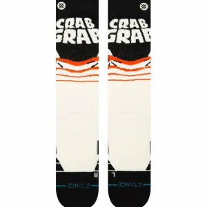 Stance Crab Grab Mid Poly Snow Socks