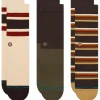 Women Stance Mill House 3-Pack Crew Socks