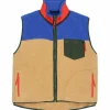 Women The Great Outdoors The Plush Colorblock Terrain Vest - Women's