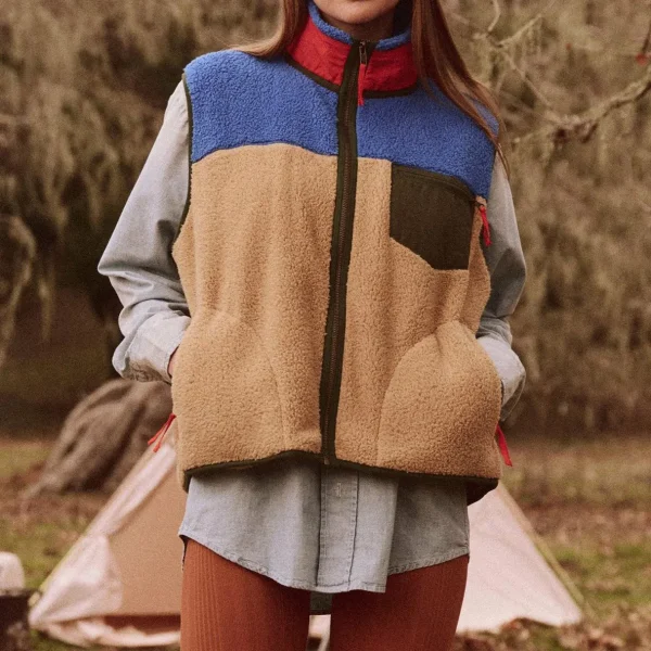 Women The Great Outdoors The Plush Colorblock Terrain Vest - Women's