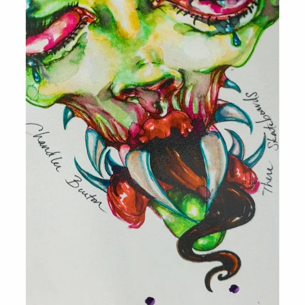 There Skateboards Chandler Blake Armstrong Ghoul 8.5 Skateboard Deck