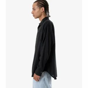 Thrills Hemp Minimal Oversize Long-Sleeve Shirt