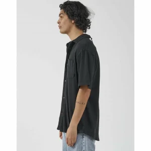 Thrills Hemp Minimal Bowling Shirt - Men's