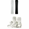 United Shapes Transmission Snowboard + Flux CV Snowboard Bindings 2025