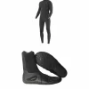 Vissla 7 Seas 4/3 Chest Zip Wetsuit + 7 Seas 3mm  Split Toe Wetsuit Boots