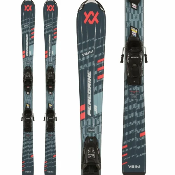 Kids Völkl Peregrine Jr Skis + vMotion 7.0 Jr Bindings - Kids' 2025