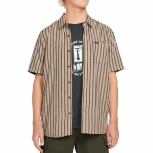 Volcom Arvostripe Woven Short-Sleeve Shirt - Men's