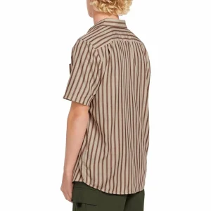 Volcom Arvostripe Woven Short-Sleeve Shirt - Men's