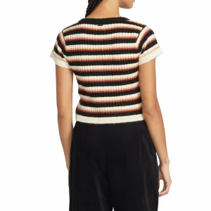 Women Volcom Cheeky Bird Short-Sleeve Sweater - Women's