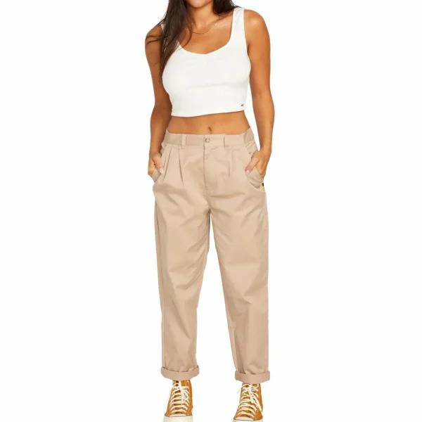 Women Volcom Frochickie Trouser Pants - Women's