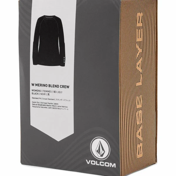 Women Volcom Merino Blend Crew - Women's