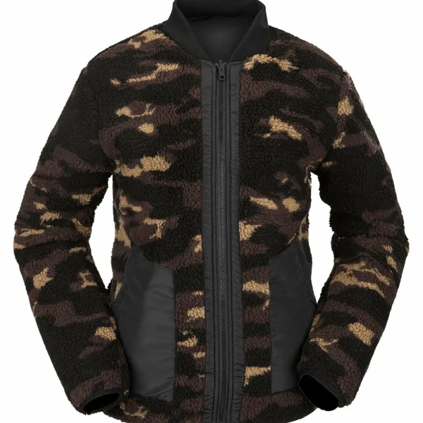 Women Volcom Reversible Polar Jacket - Women's