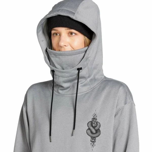 Women Volcom Riding Hydro Pullover Fleece - Women's