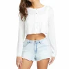 Women Volcom Shello There Cardi Shirt - Women's