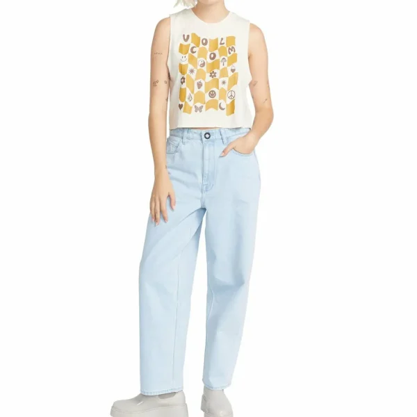 Women Volcom Weellow Denim Pants - Women's